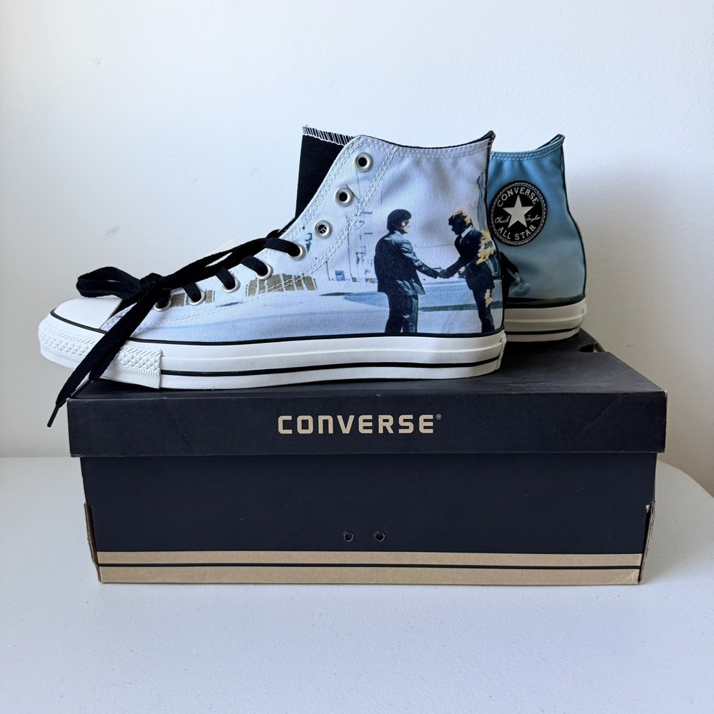 2008 Converse Chuck Taylor All Star Pink Floyd Wish You Were Here High Tops 11